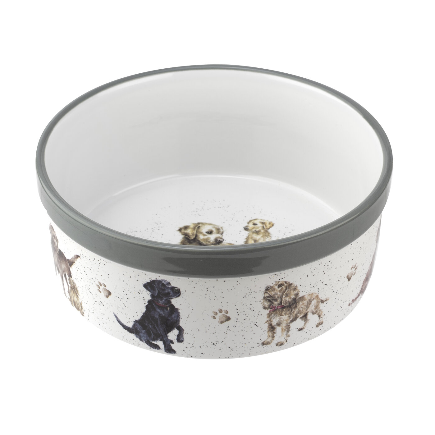 Pet Bowl 8 Inch (Assorted Dogs) image number null