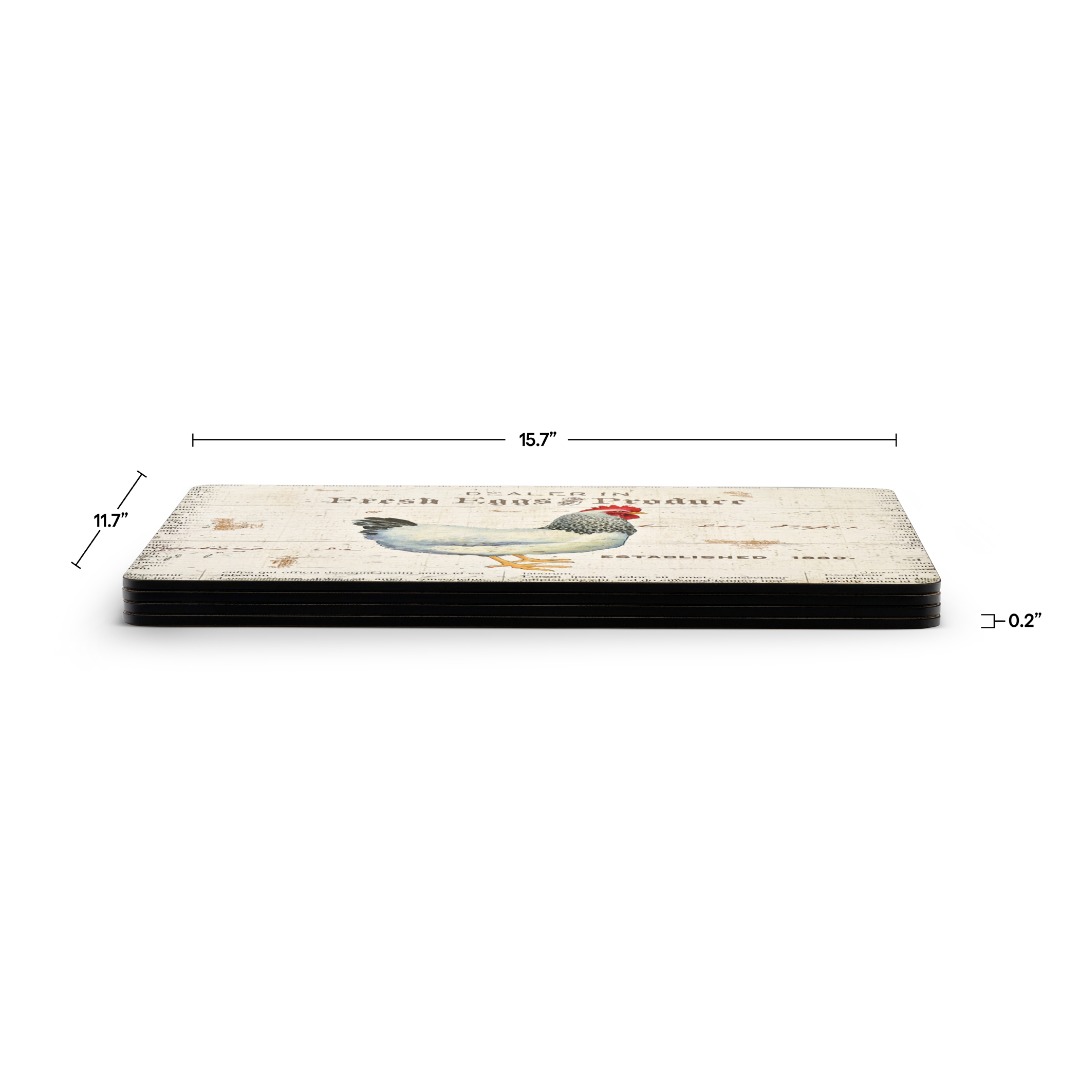 On The Farm Placemats Set of 4 image number null