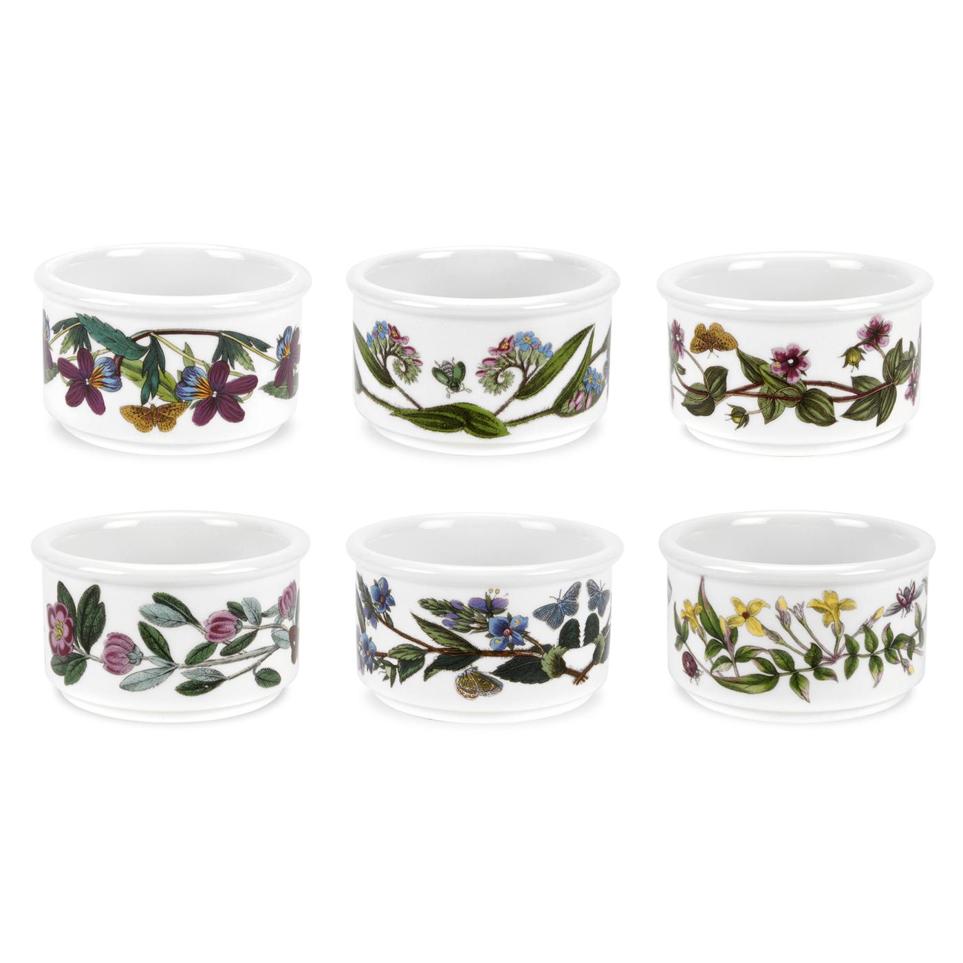 Botanic Garden Stackable Ramekins Set of 6 (Assorted Motifs) image number null