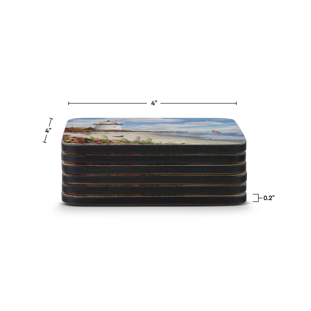 Rays Of Hope Coasters Set of 6 image number null