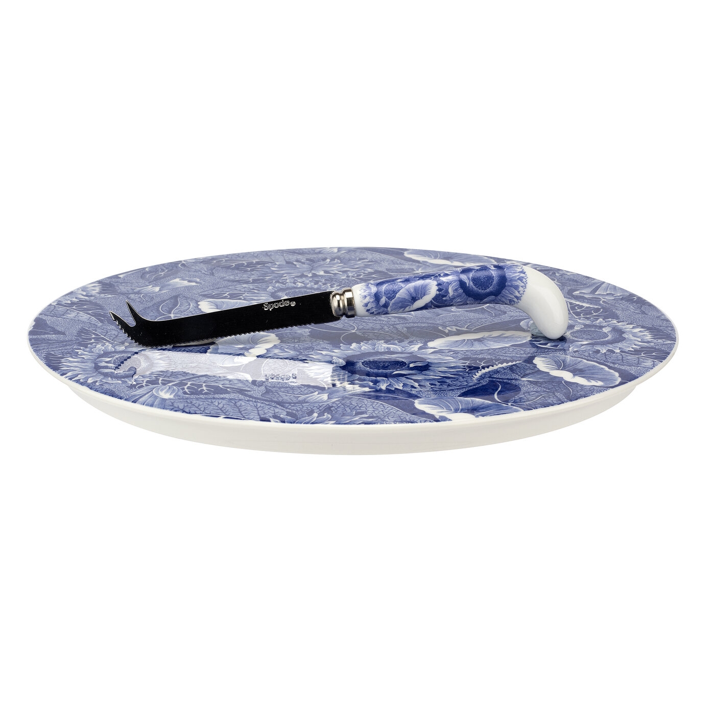 Blue Room Sunflower 2 Piece Cheese Plate with Knife image number null
