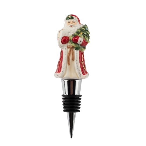 Christmas Tree Bottle Stopper (Santa) image number null