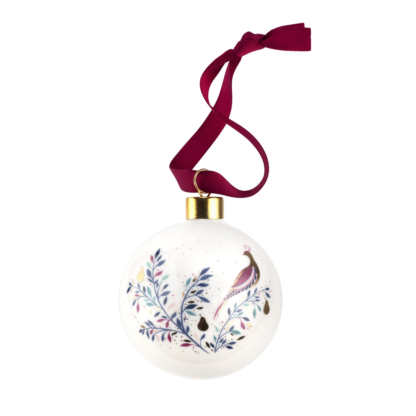 Sara Miller Partridge In a Pear Tree Bauble image number null