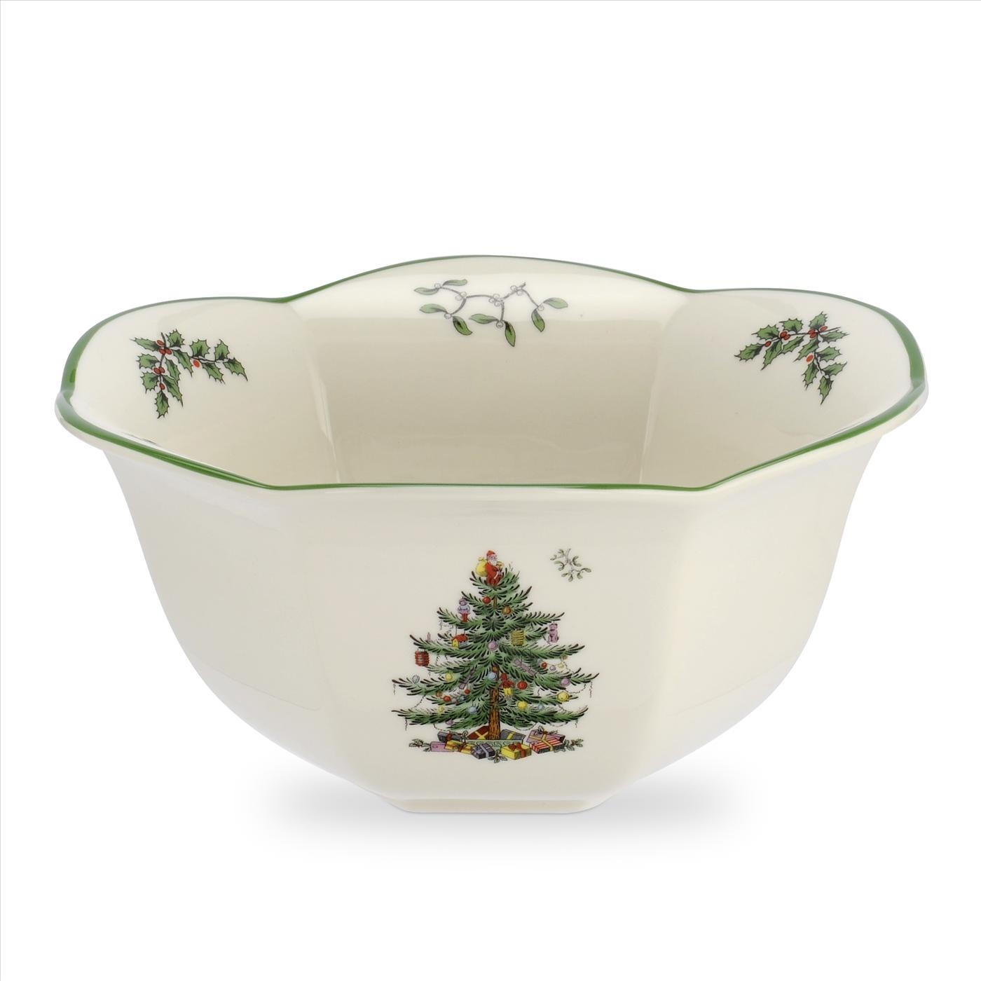 Christmas Tree Hexgonal Nut Bowl image number null