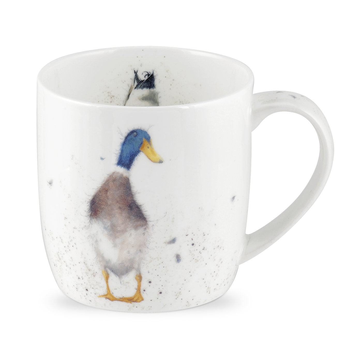 Wrendale Designs Guard Duck 14 fl.oz. Mug, Duck image number null