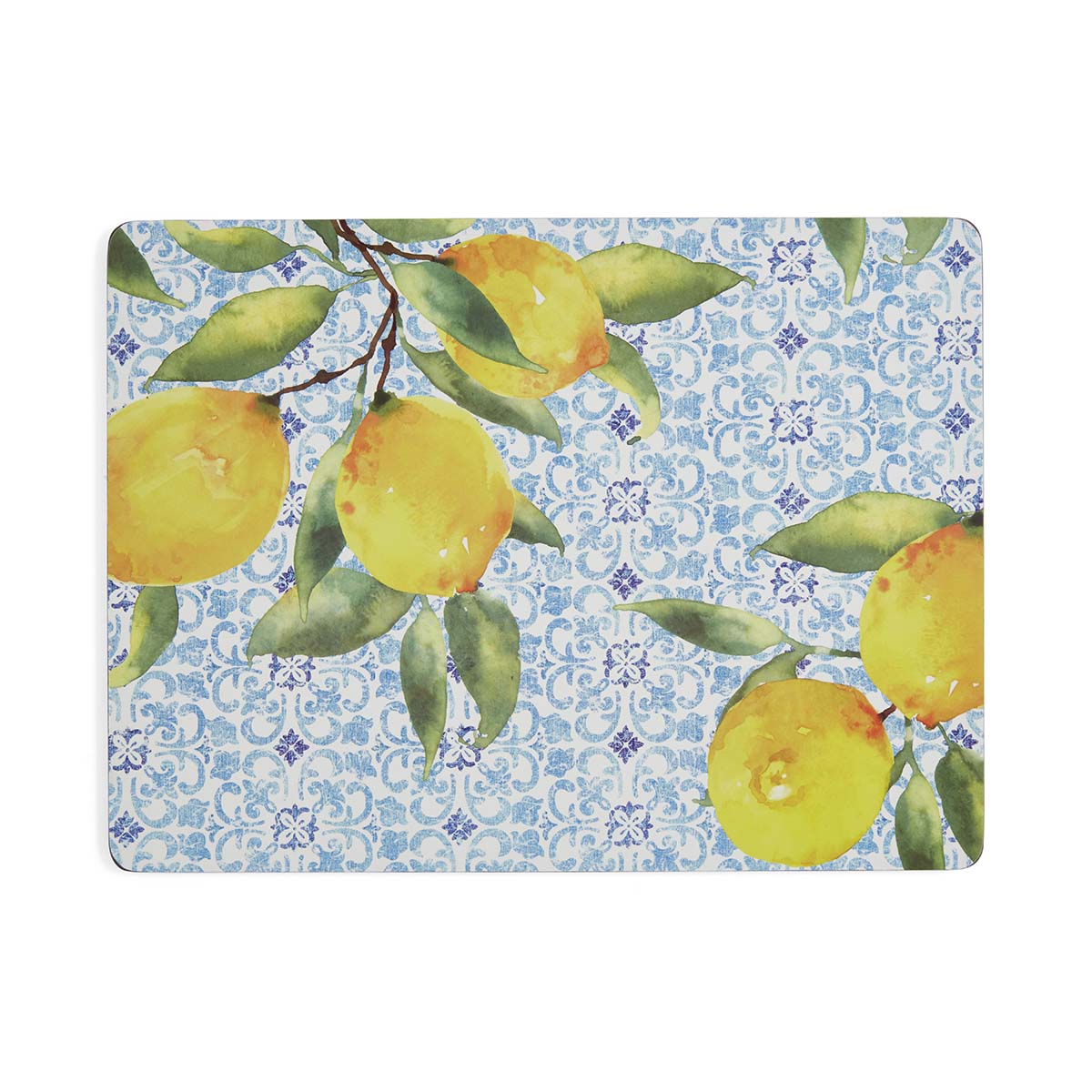 Amalfi Lemons Set of 4 Large Placemats image number null