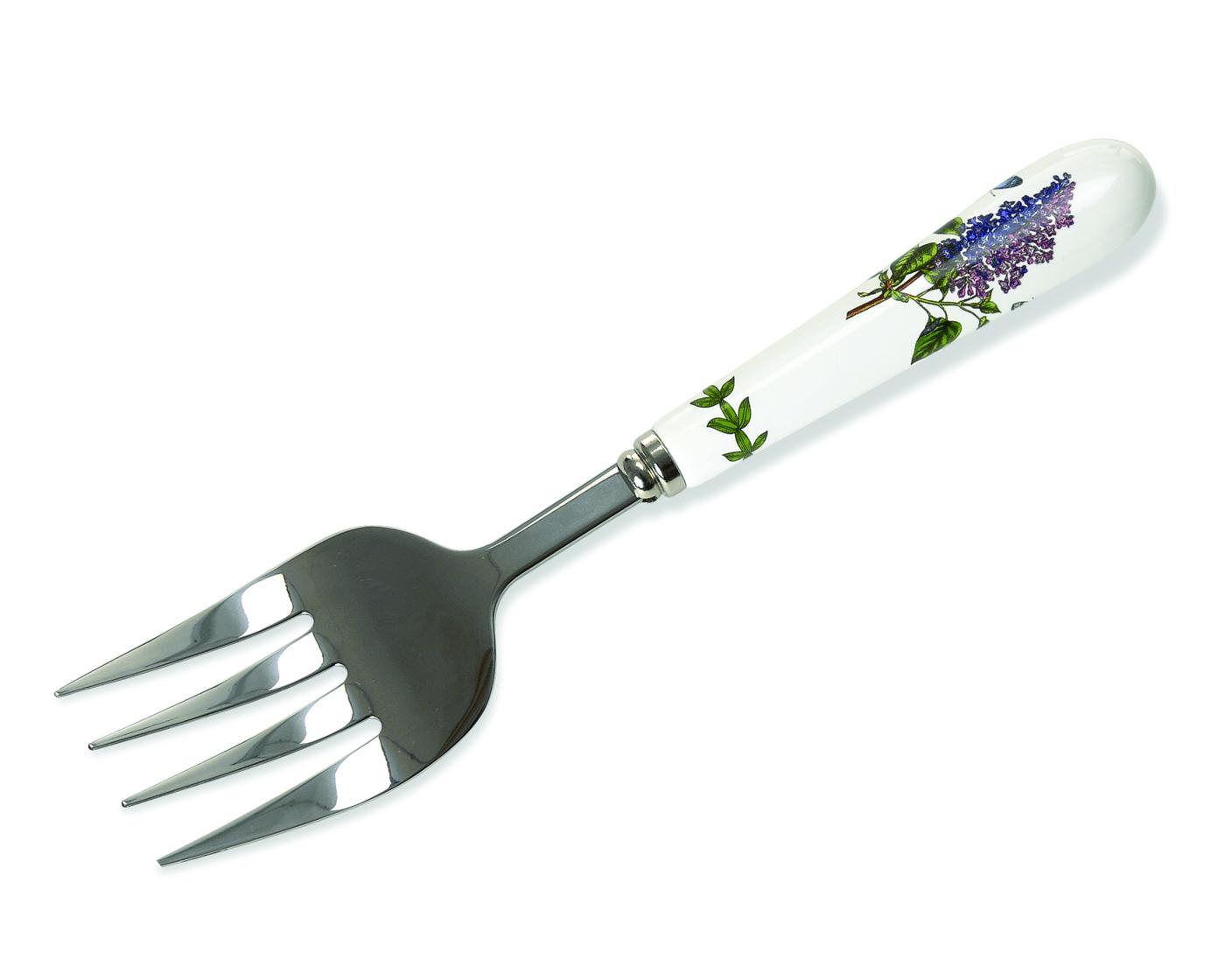 Botanic Garden 9 Inch Serving Fork (Garden Lilac) image number null