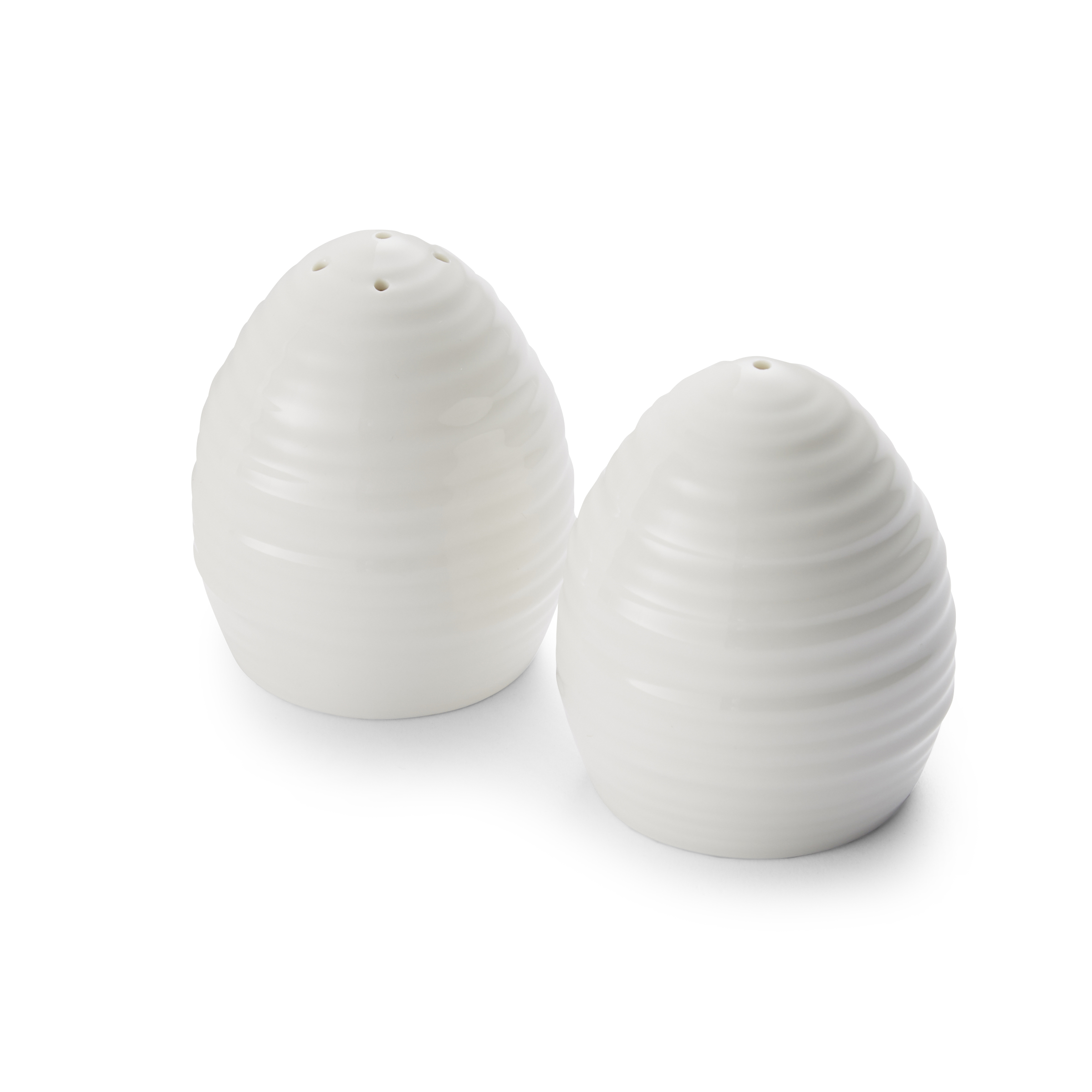 Sophie Conran White Salt and Pepper Set image number null