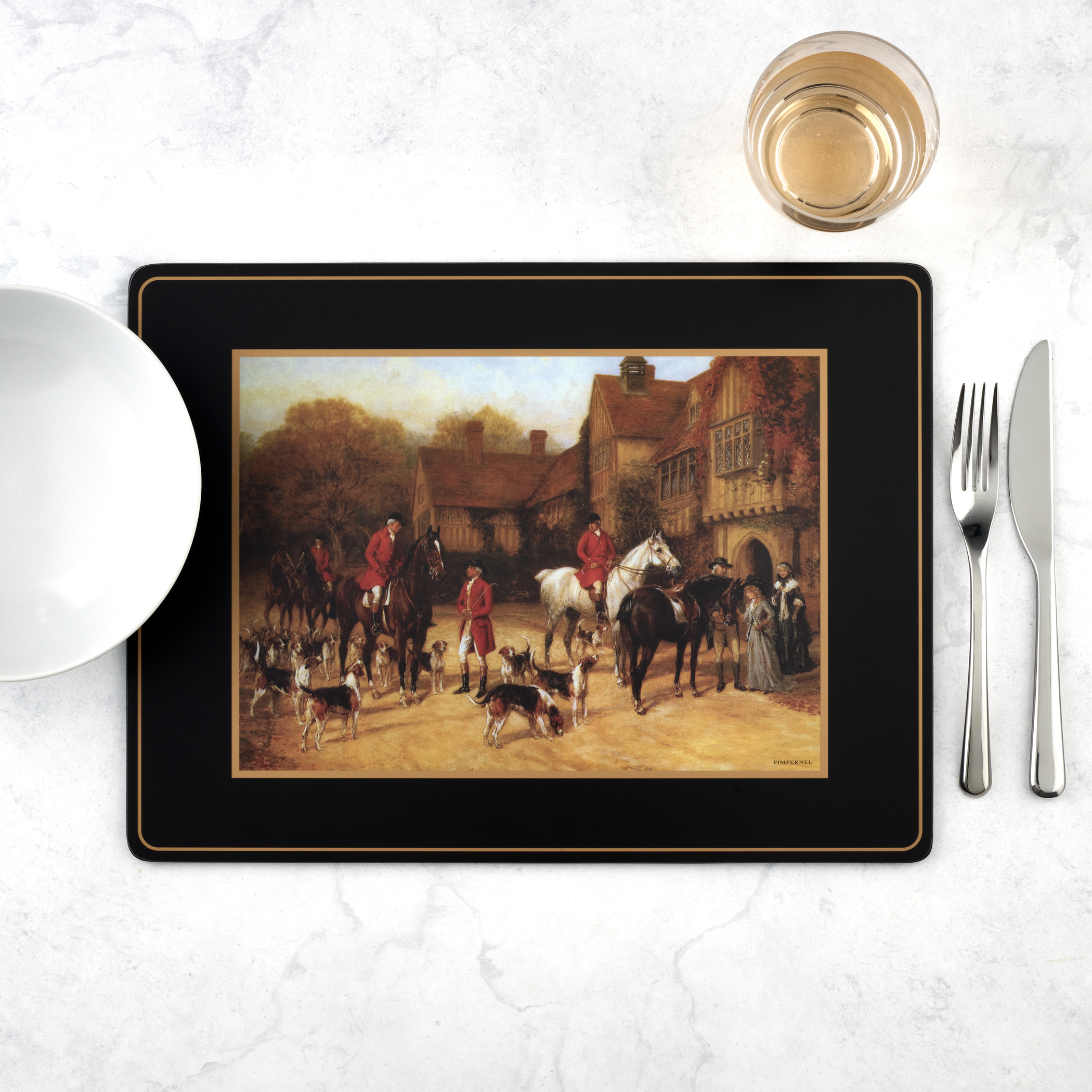 Tally Ho Placemats Set of 4 image number null