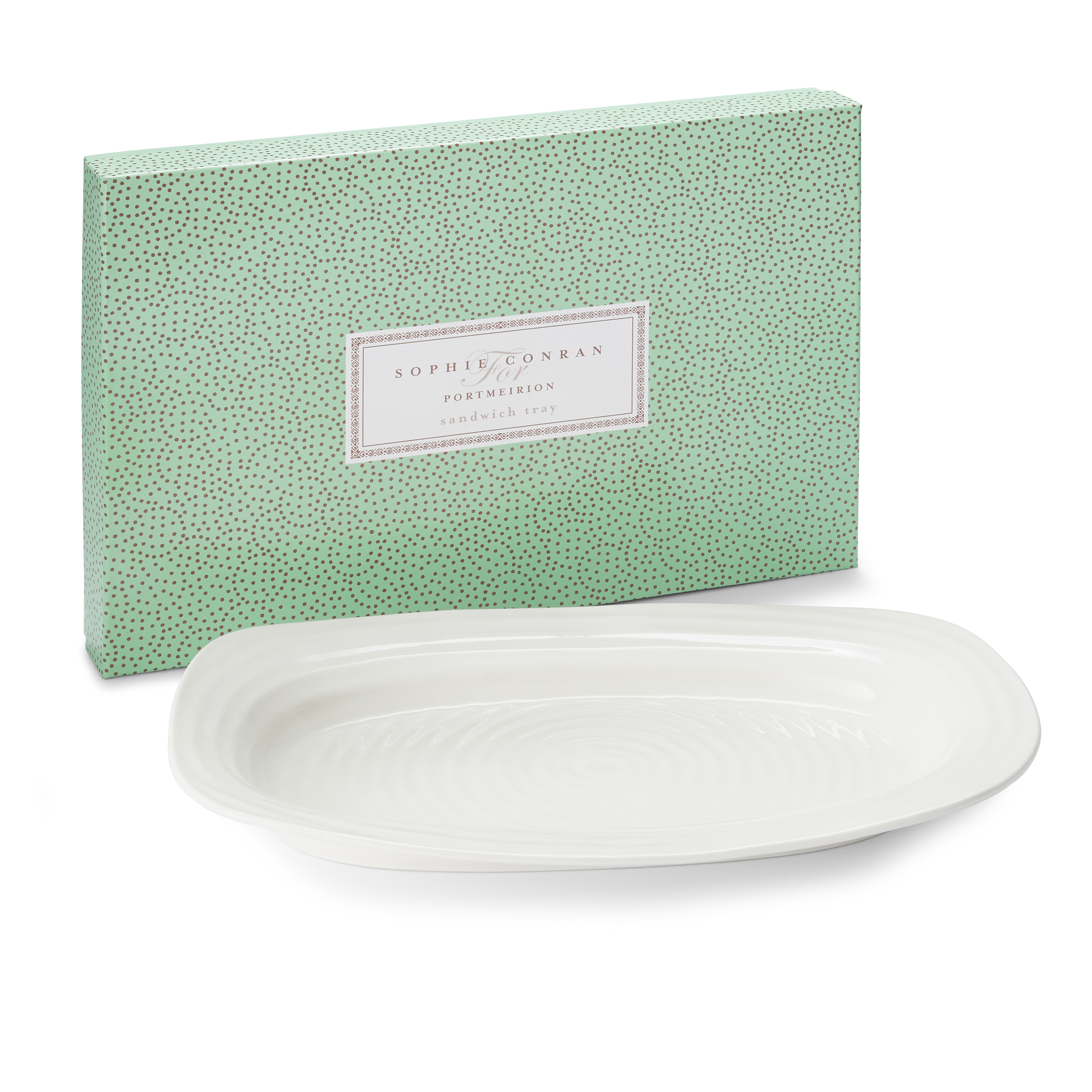 Sophie Conran White Sandwich Tray image number null