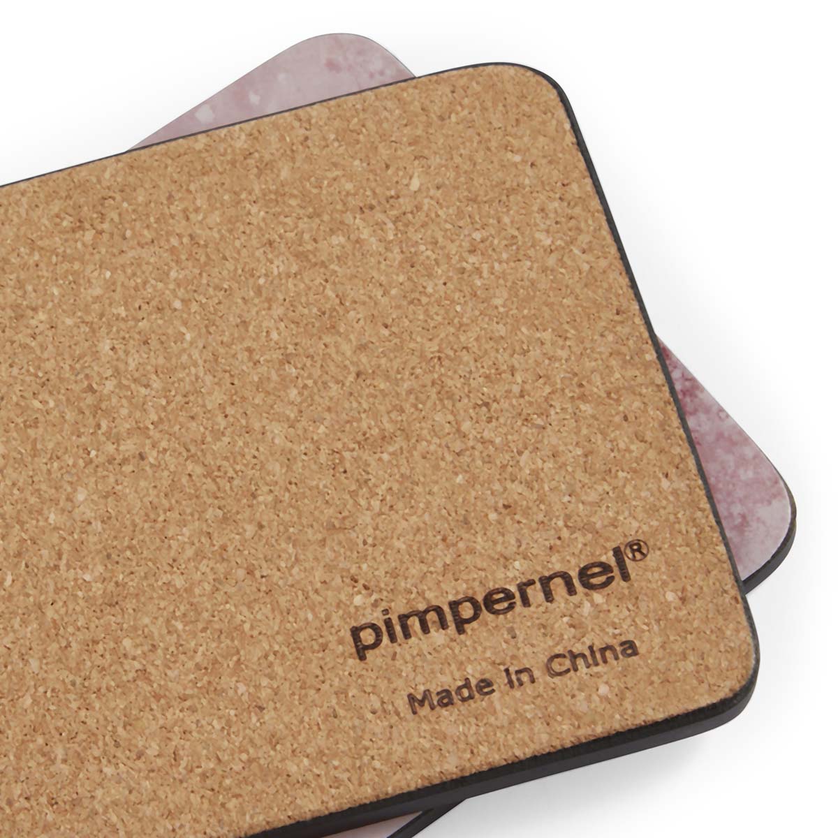 Portmeirion Minerals Rose Quartz Set of 6 Coasters image number null