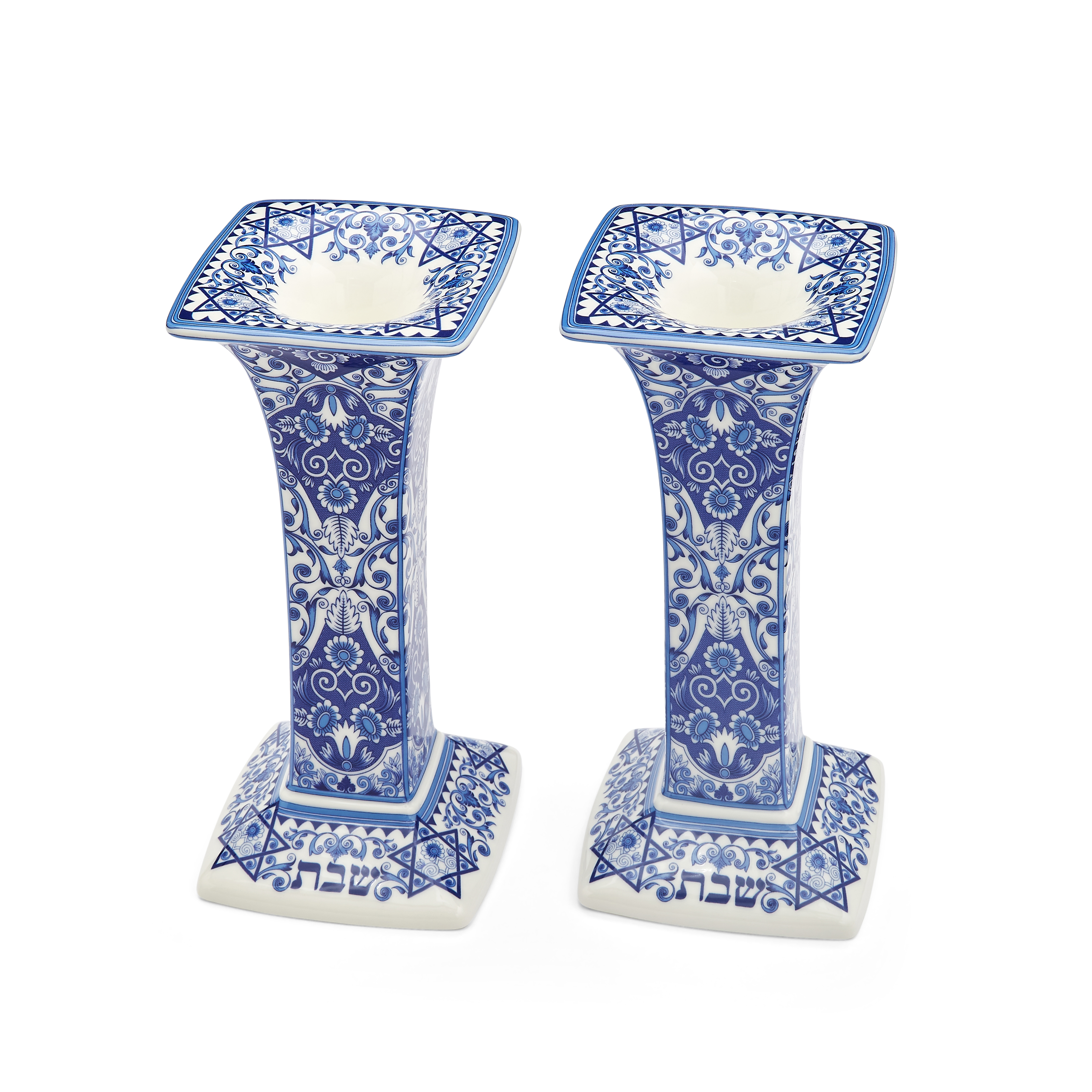 Judaica  Sabbath Candlesticks Set of 2 image number null