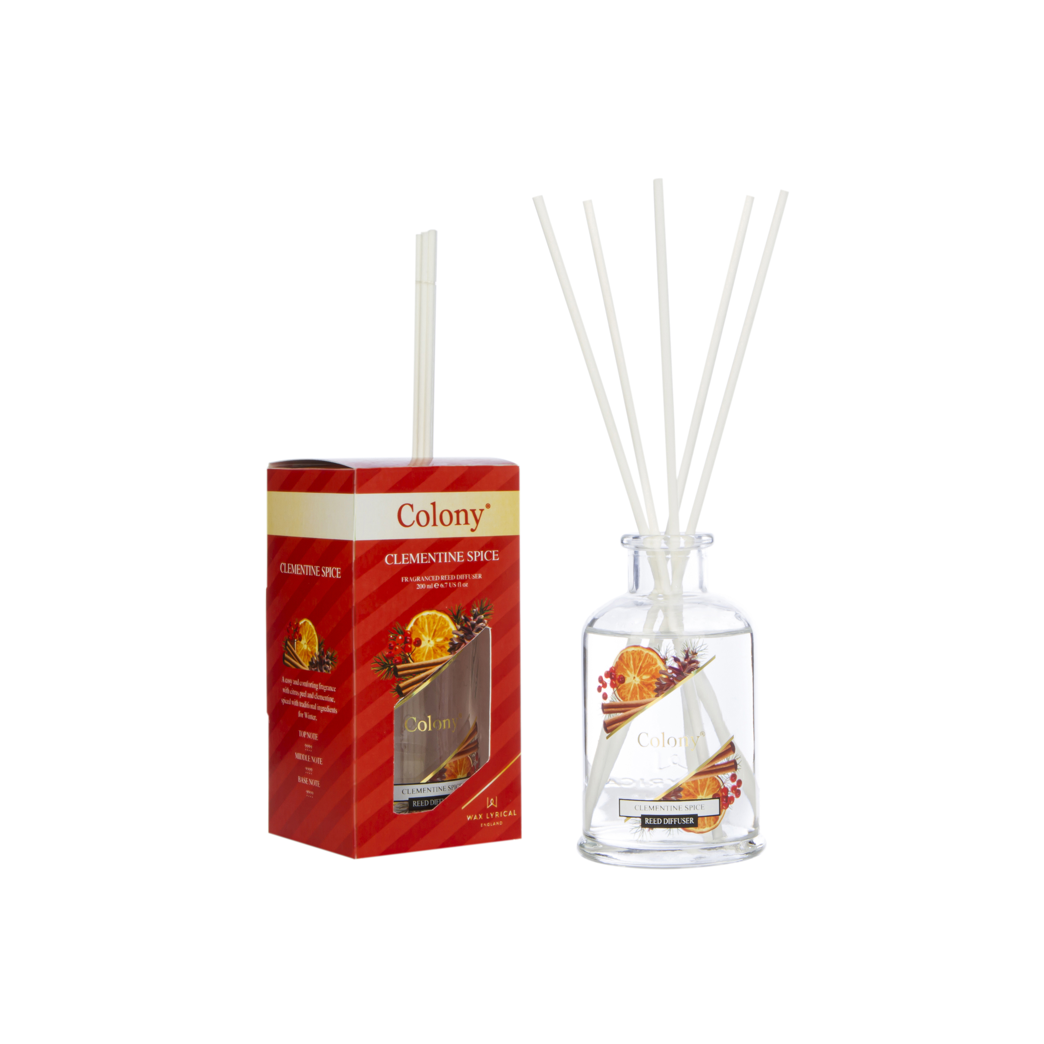 Colony Clementine Spice Reed Diffuser image number null