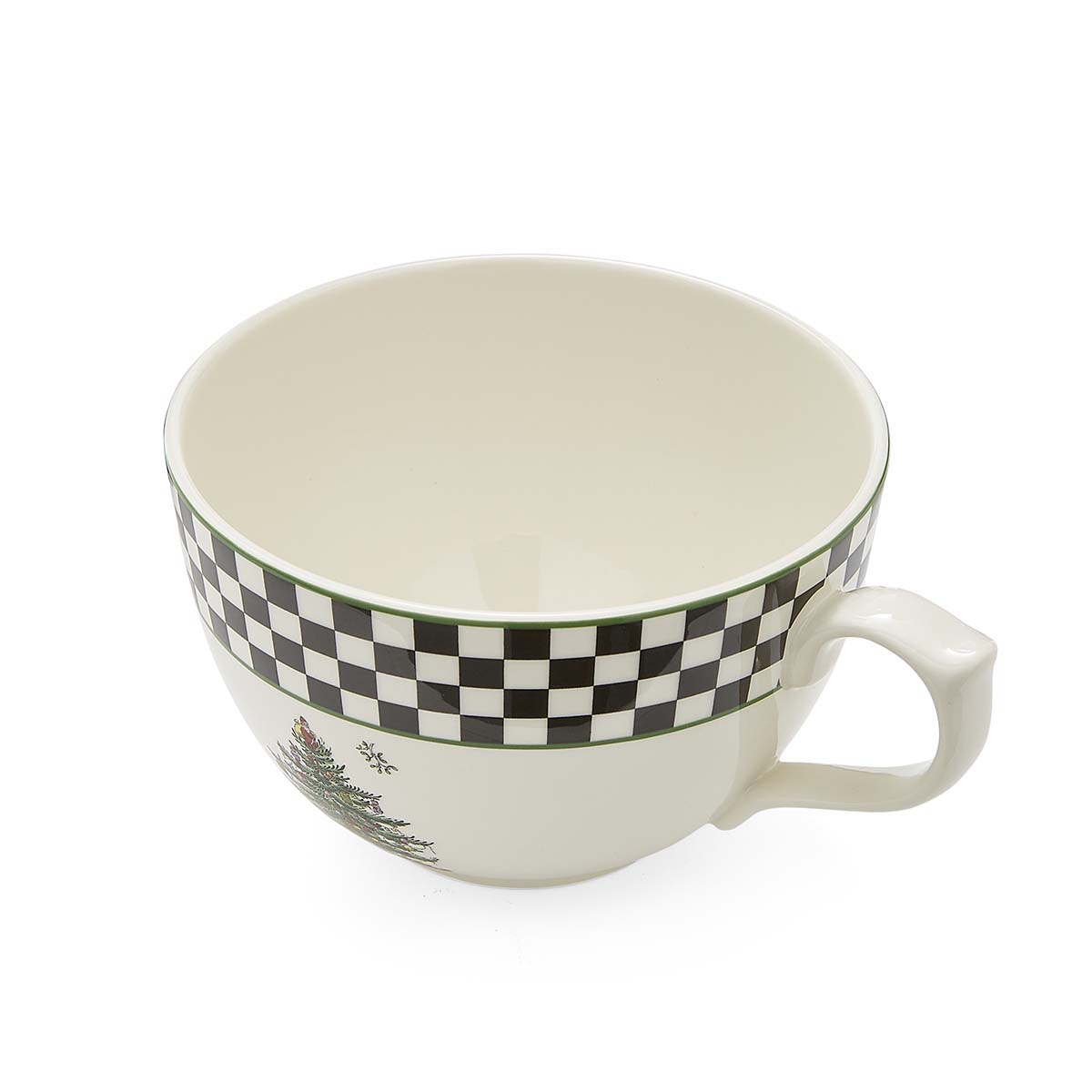 Christmas Tree Black & White Jumbo Cup image number null