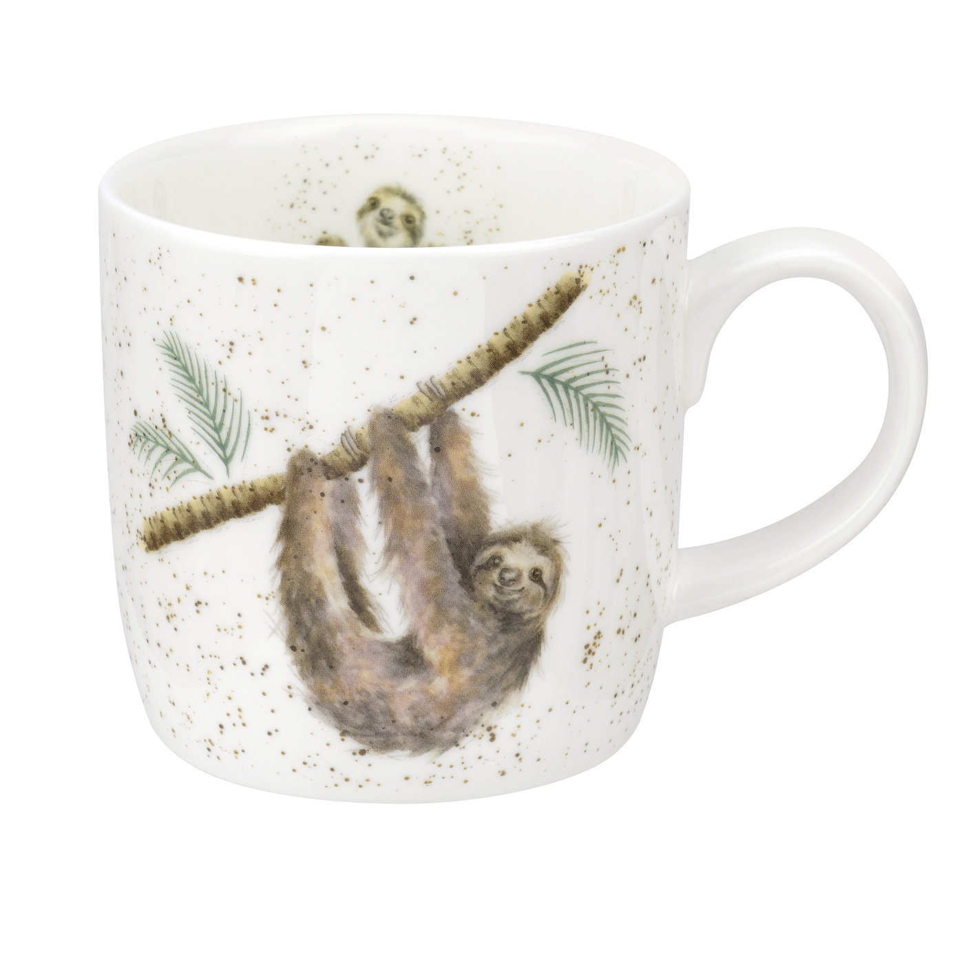 Hanging Around 14 Ounce Mug  (Sloth) image number null